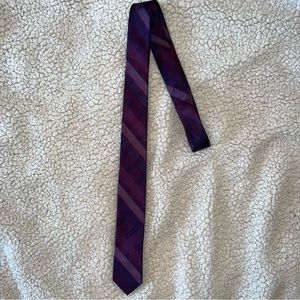 Maroon Calvin Klein necktie